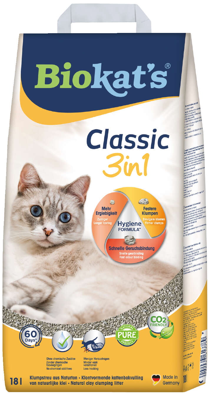 Biokat's Katzenstreu Classic 3in1